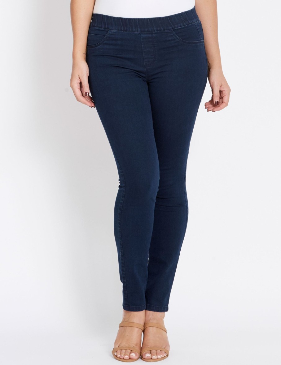 Bottoms Katies | Katies Full Length Pull On Jegging