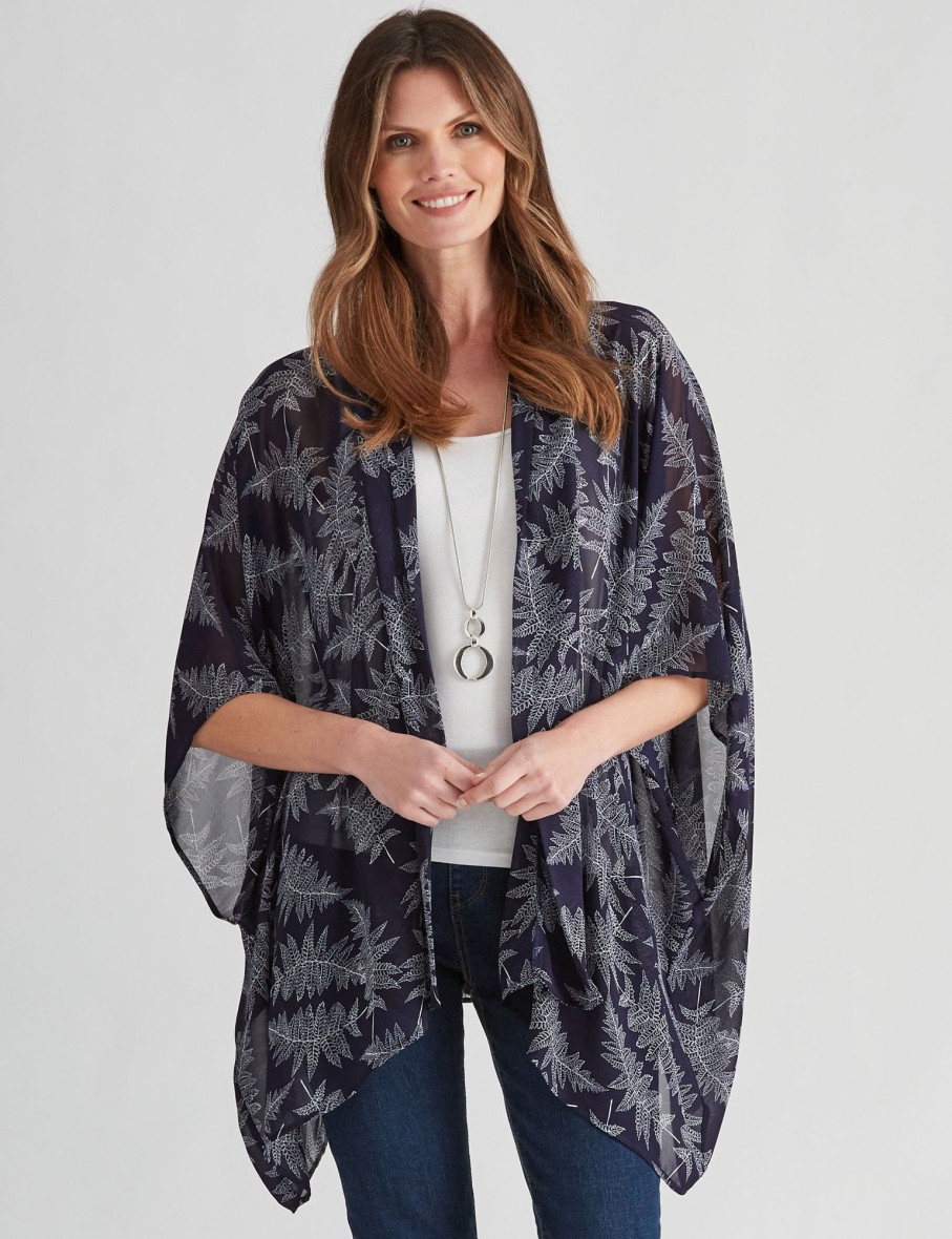 Tops WLane | W.Lane Printed Kimono