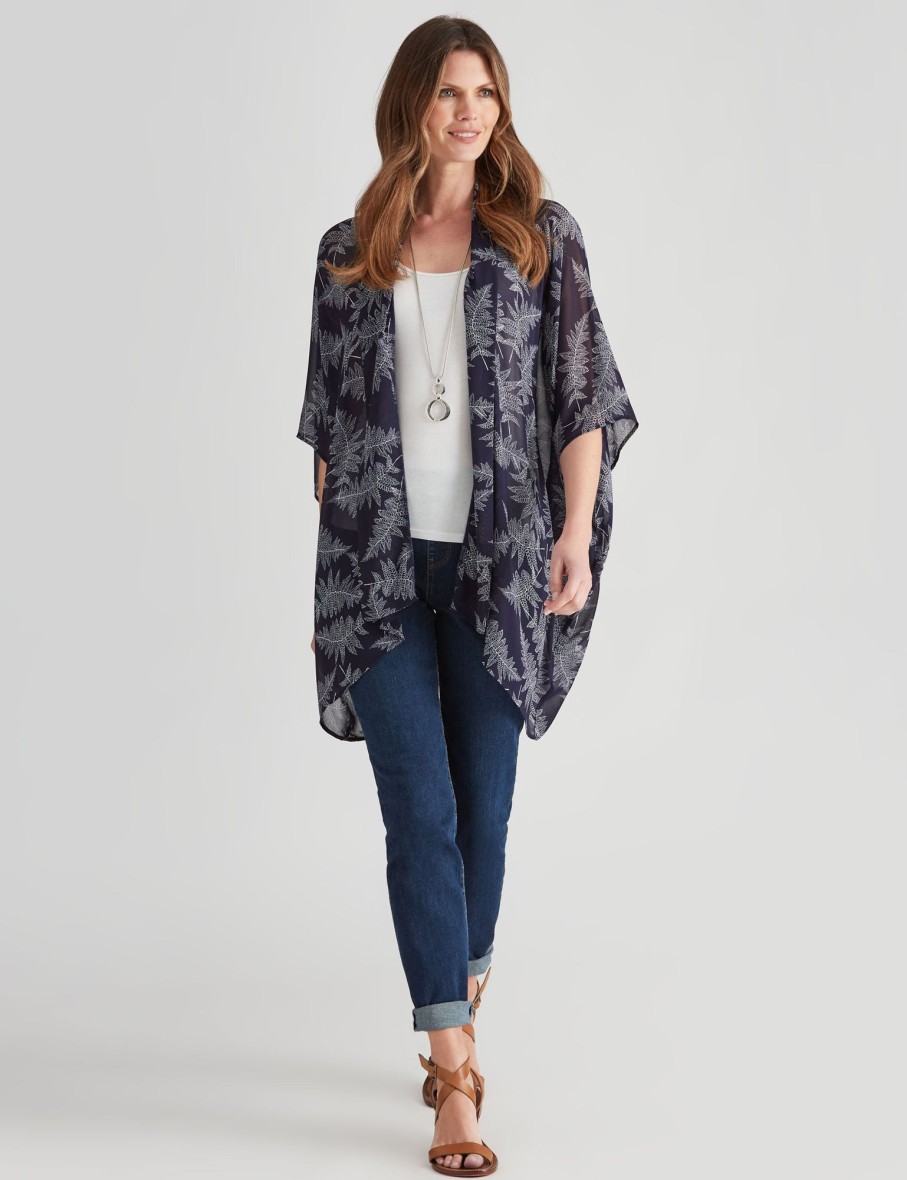 Tops WLane | W.Lane Printed Kimono