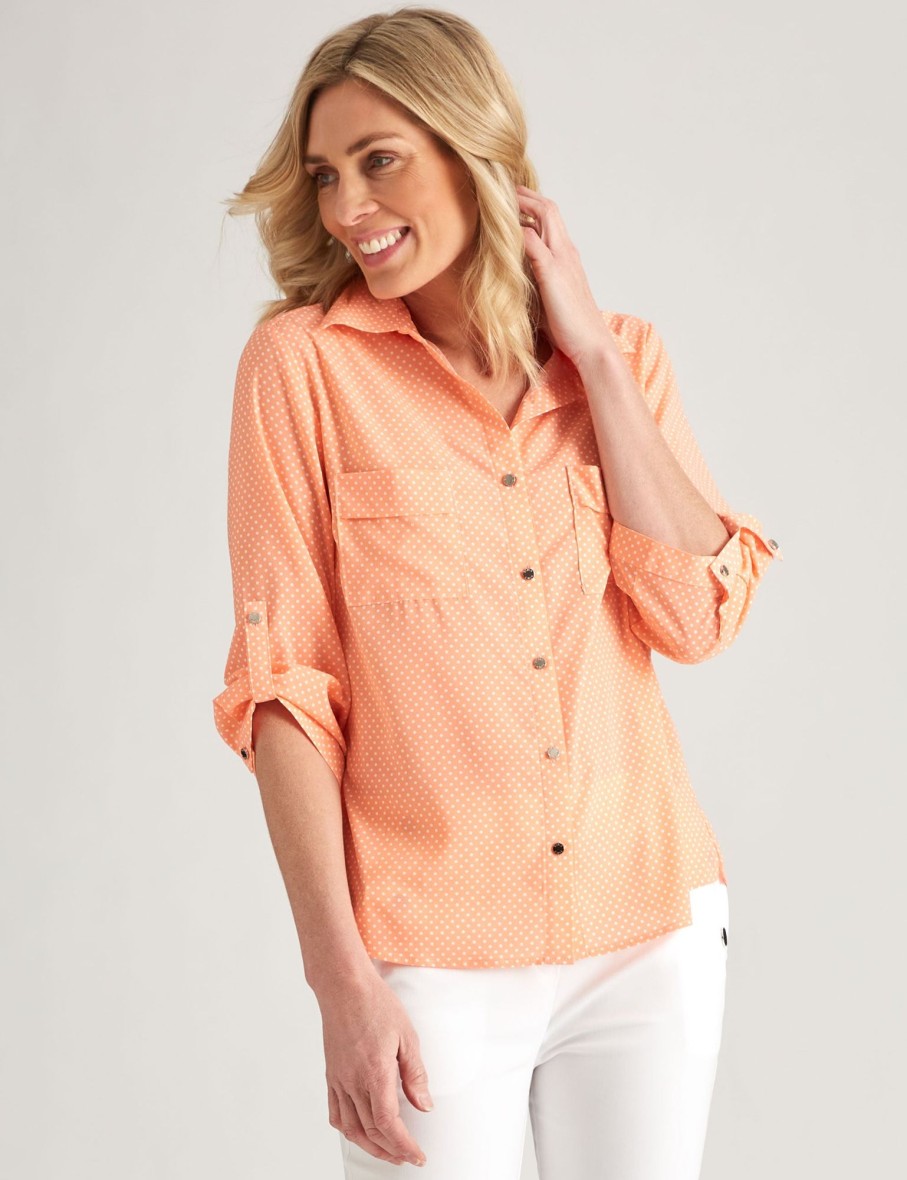 Tops NoniB | Noni B Sally Spot Blouse