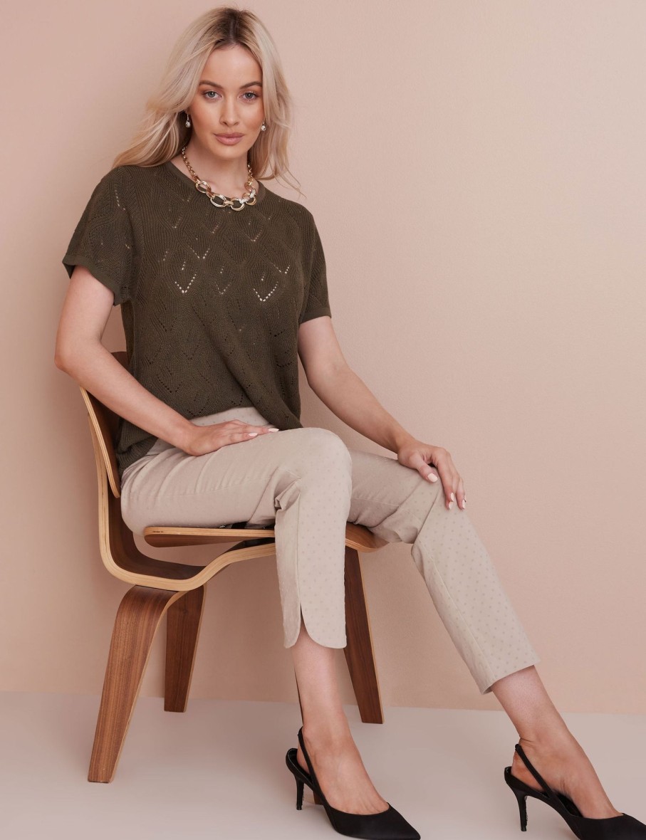 Tops NoniB | Pointelle Knit Top