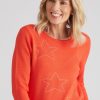 Tops NoniB | Noni B Star Embellished Knitwear Top