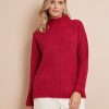 Knitwear WLane | W.Lane High Neck Rib Jumper