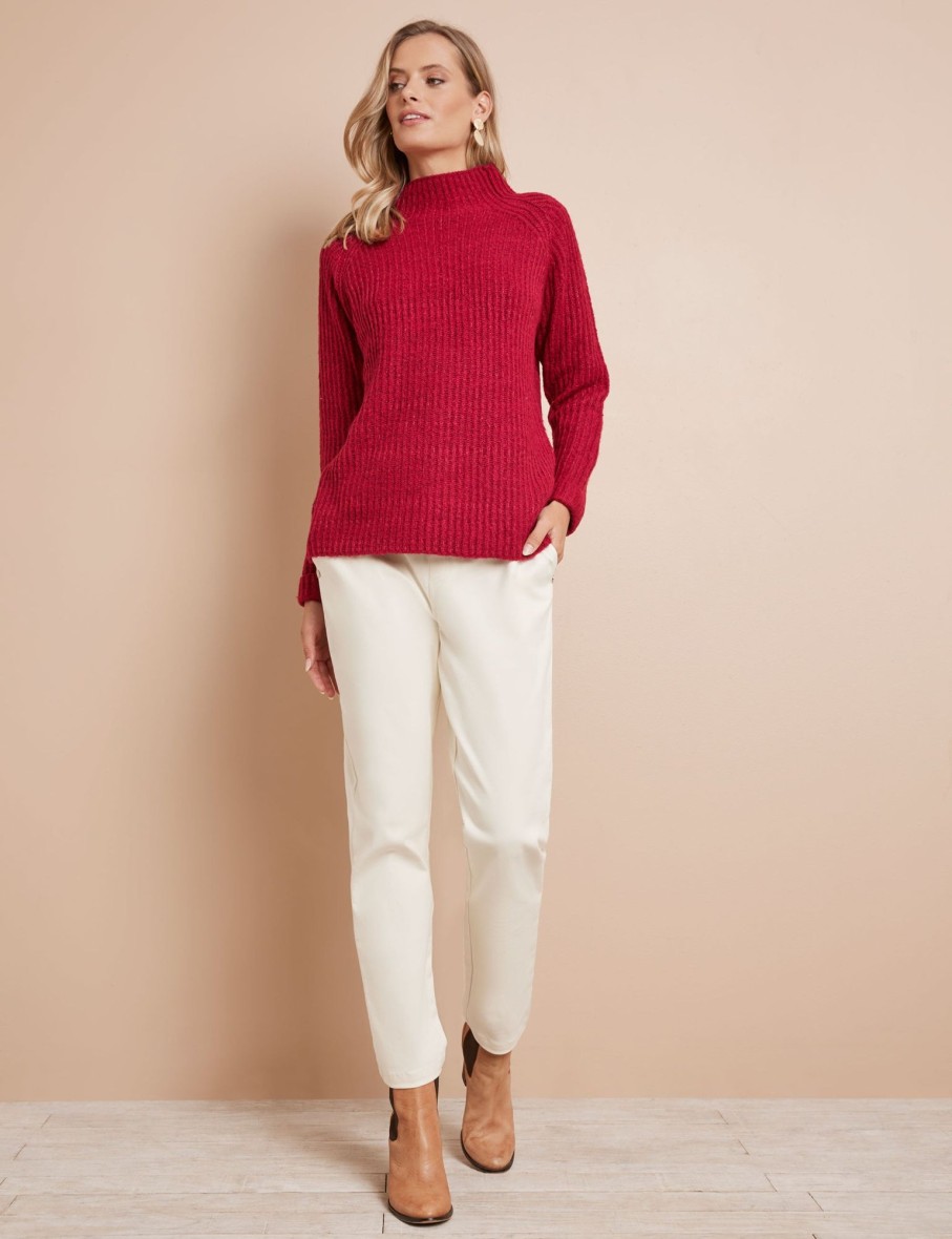 Knitwear WLane | W.Lane High Neck Rib Jumper