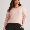 Tops Autograph | Autograph Long Sleeve Cross Back Knitwear Top