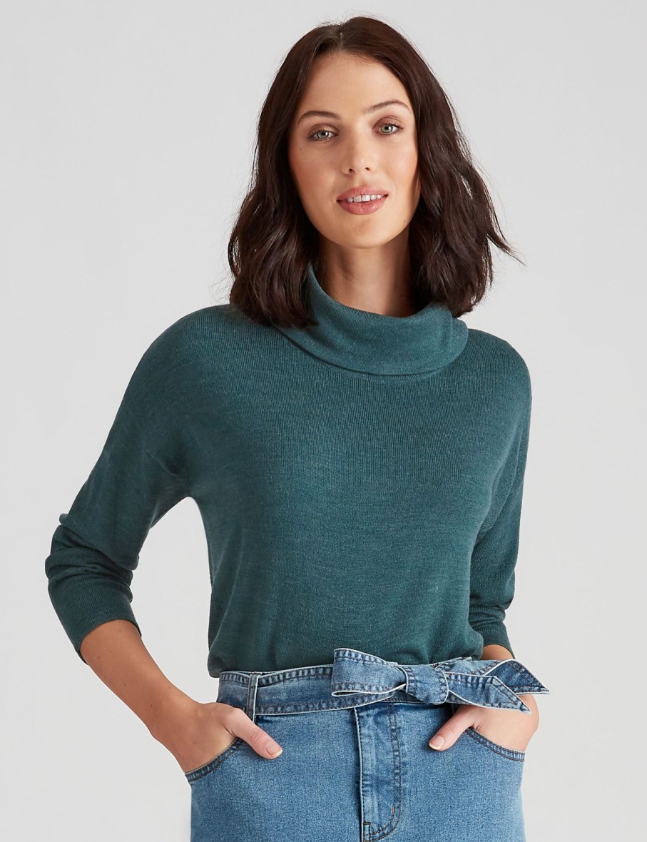 Knitwear Katies | Katies Fine Knit Curved Hem Jumper