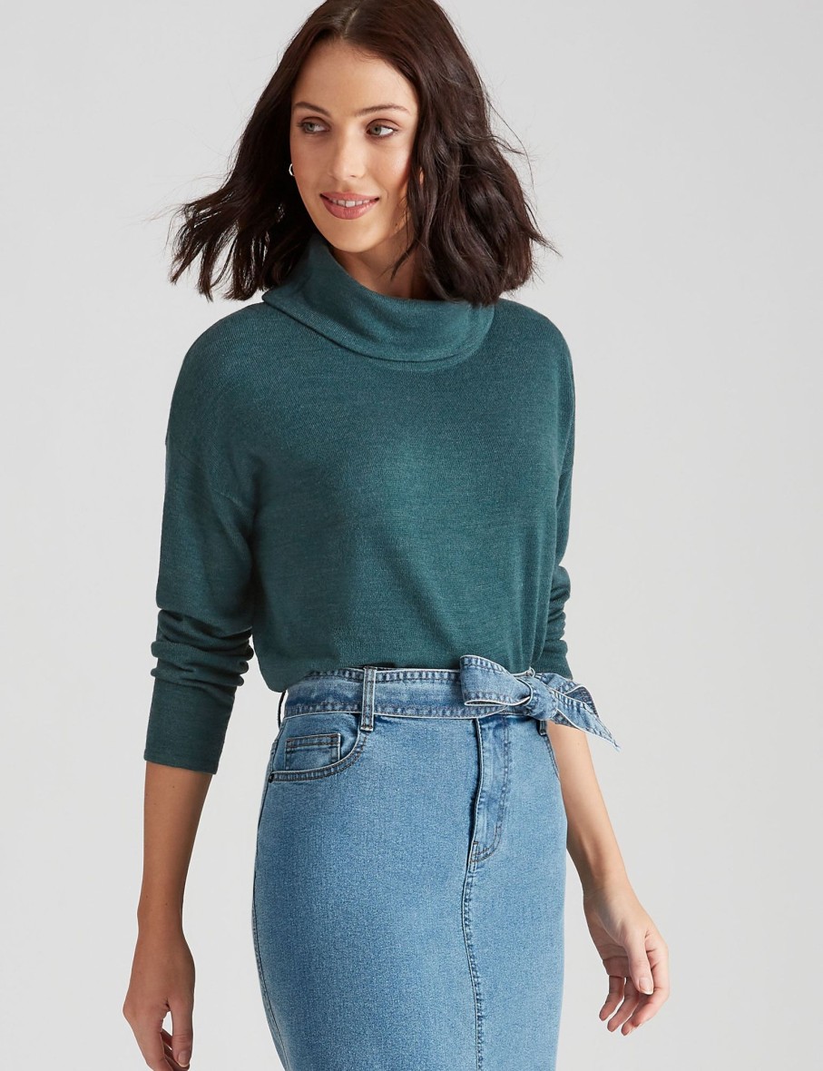 Knitwear Katies | Katies Fine Knit Curved Hem Jumper