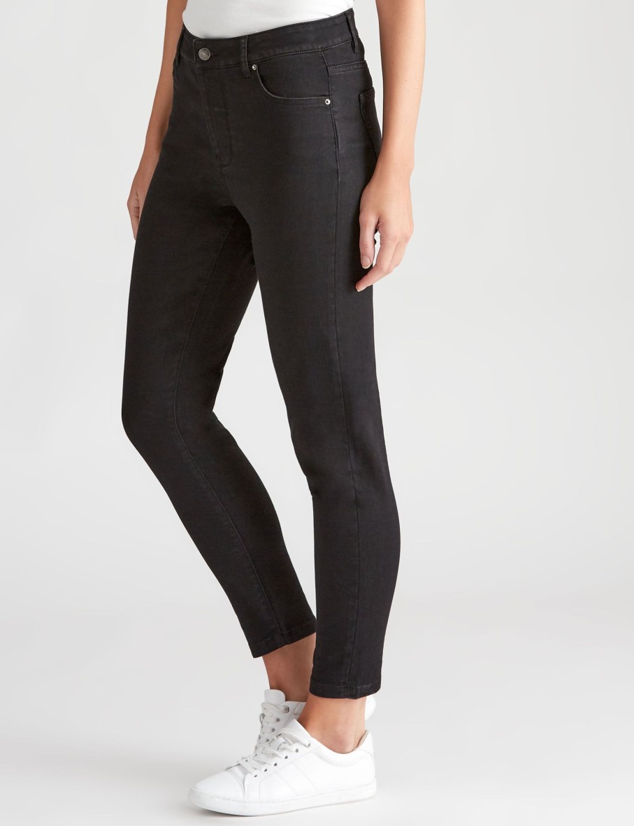 Bottoms Katies | Katies Full Length Knitwear Slim Jeans