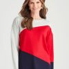 Knitwear WLane | W.Lane Colour Block Pullover