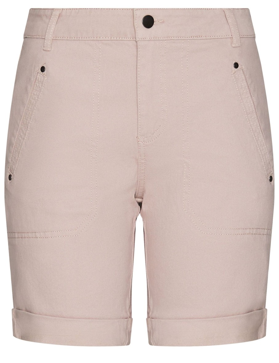 Bottoms Katies | Katies Cotton Canvas Shorts