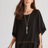 Tops NoniB | Noni B Chiffon Overlay Top