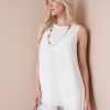 Tops NoniB | Sleeveless Double Layer Top