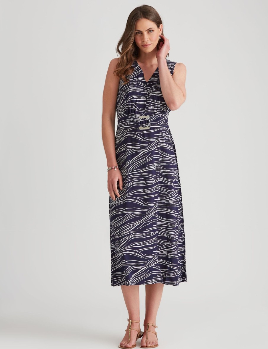 Dresses WLane | W.Lane Abstract Belt Dress