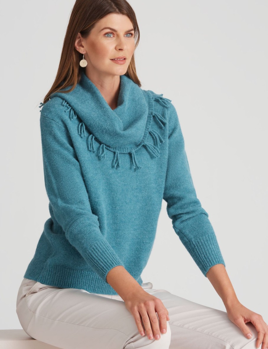 Knitwear WLane | W.Lane Fringe Jumper