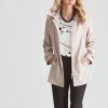 Outerwear NoniB | Noni B Long Sleeve Polka Dot Coat