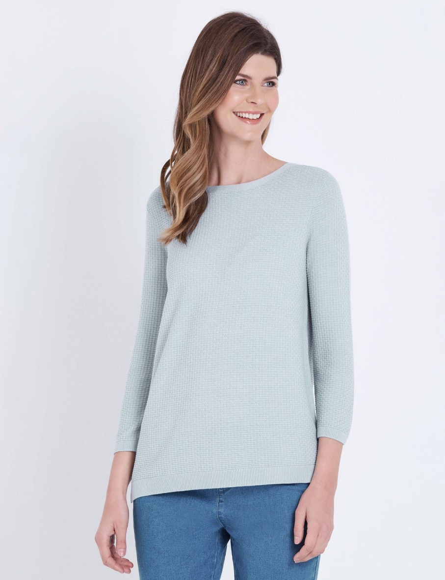 Knitwear WLane | W.Lane Textured Pullover Top