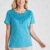 Tops NoniB | Noni B Short Sleeve Rib Top