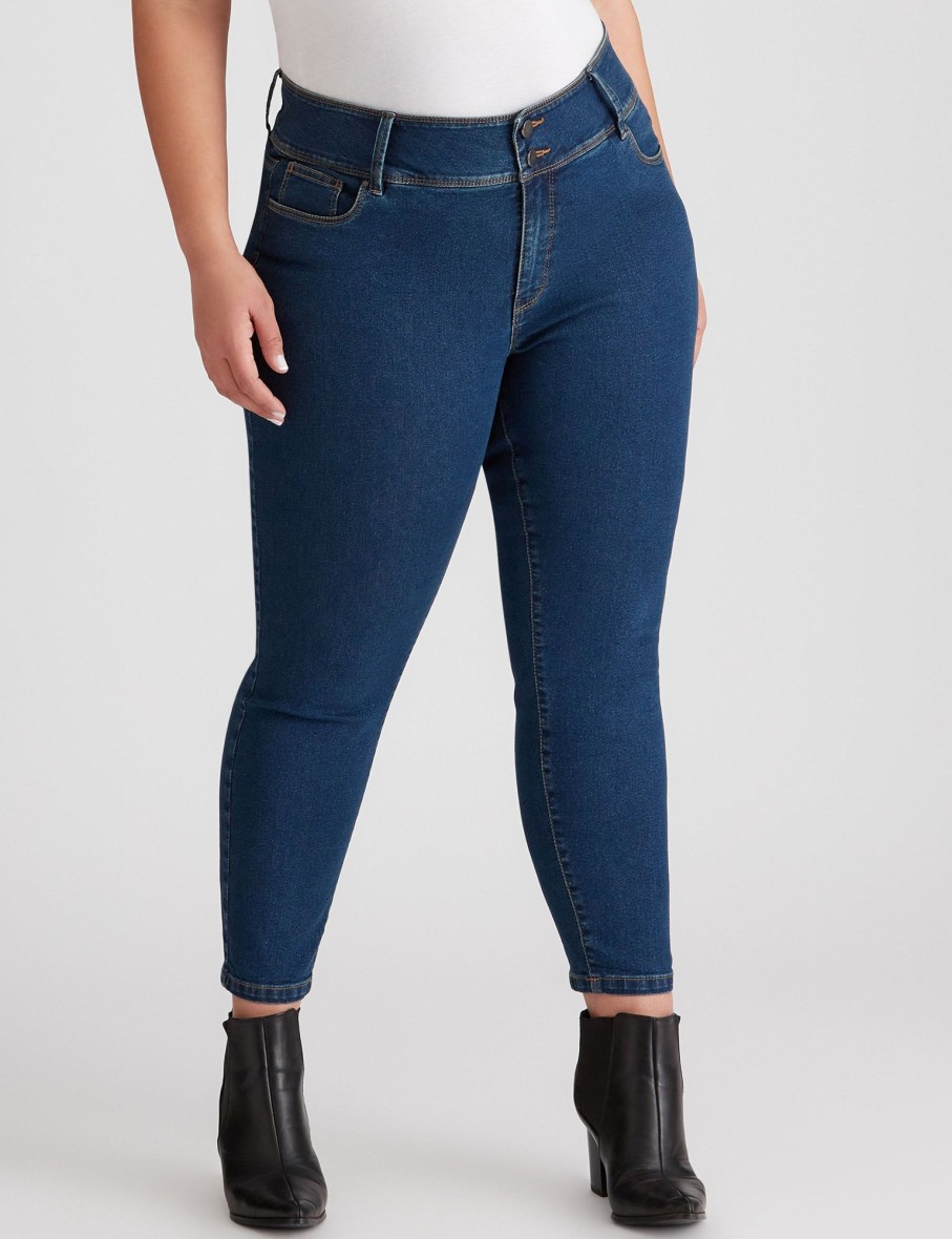 Bottoms Autograph | Fl Double Btn Jean