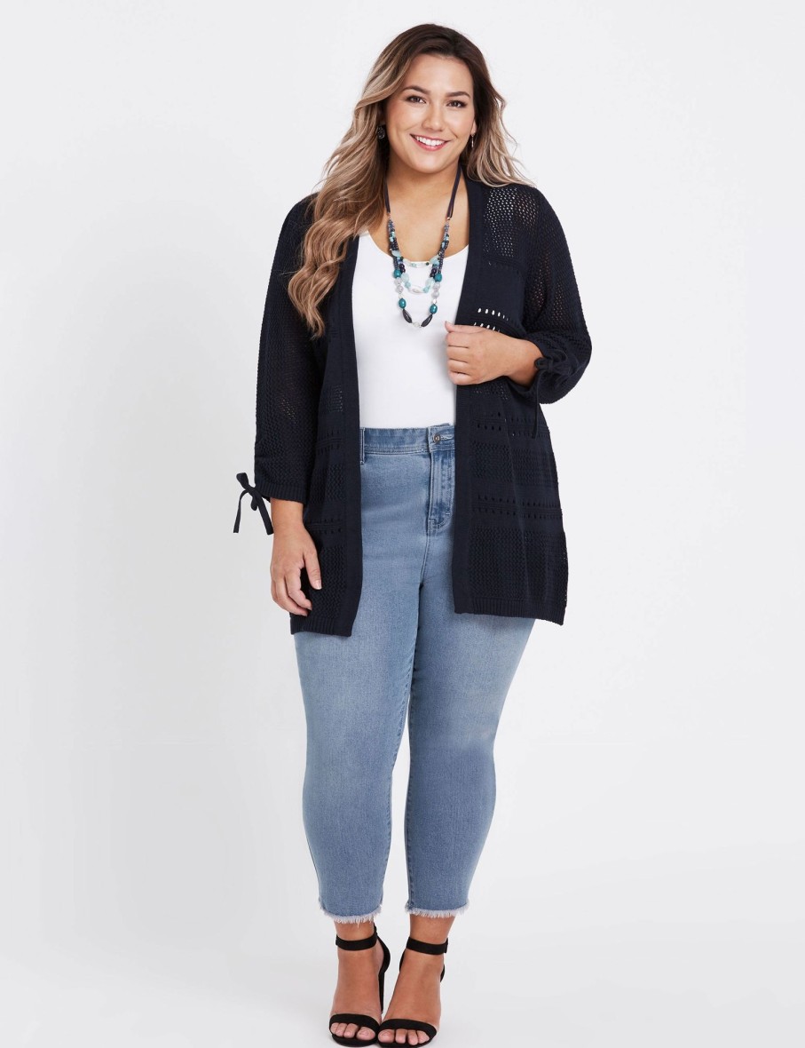 Knitwear Beme | Beme 3/4 Cardigan