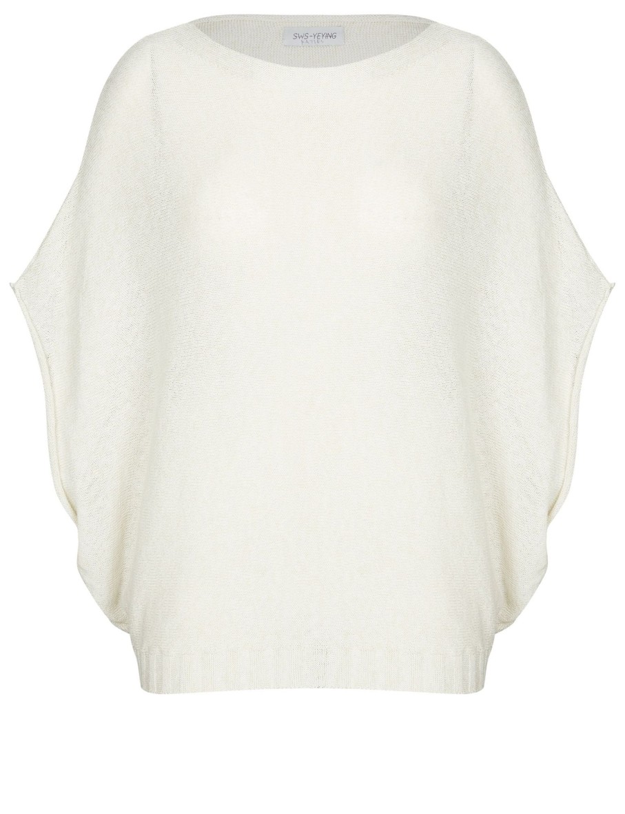 Knitwear Katies | Katies Knit Lurex Volume Top