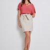 Bottoms Katies | Katies Tie Waist Pocket Skirt