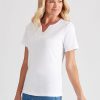 Tops NoniB | Noni B Short Sleeve Rib Top