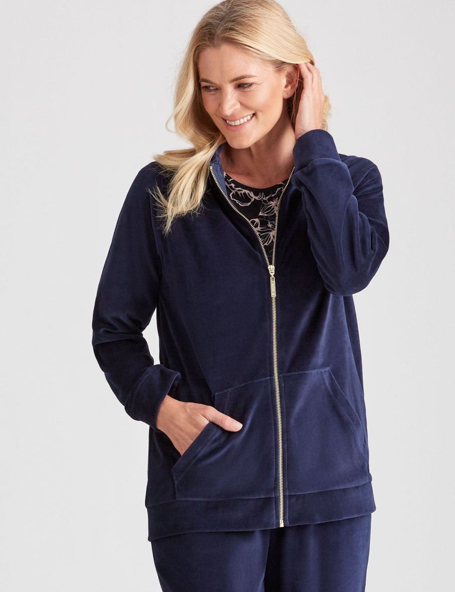 Outerwear NoniB | Nonib Velour Leisure Jacket