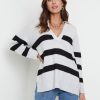 Knitwear Katies | Katies Long Sleeve Stripe Collar Jumper