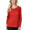 Tops NoniB | Noni B Ivy Long Sleeve Rib T-Shirt