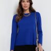 Knitwear Katies | Katies Long Sleeve Peplum Tunic Jumper