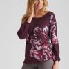 Tops NoniB | Noni B Knit Floral Top