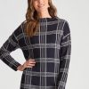 Knitwear WLane | W.Lane Check Funnel Neck Jumper