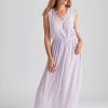 Dresses Millers | Millers Lace Trim Crile Maxi Dress