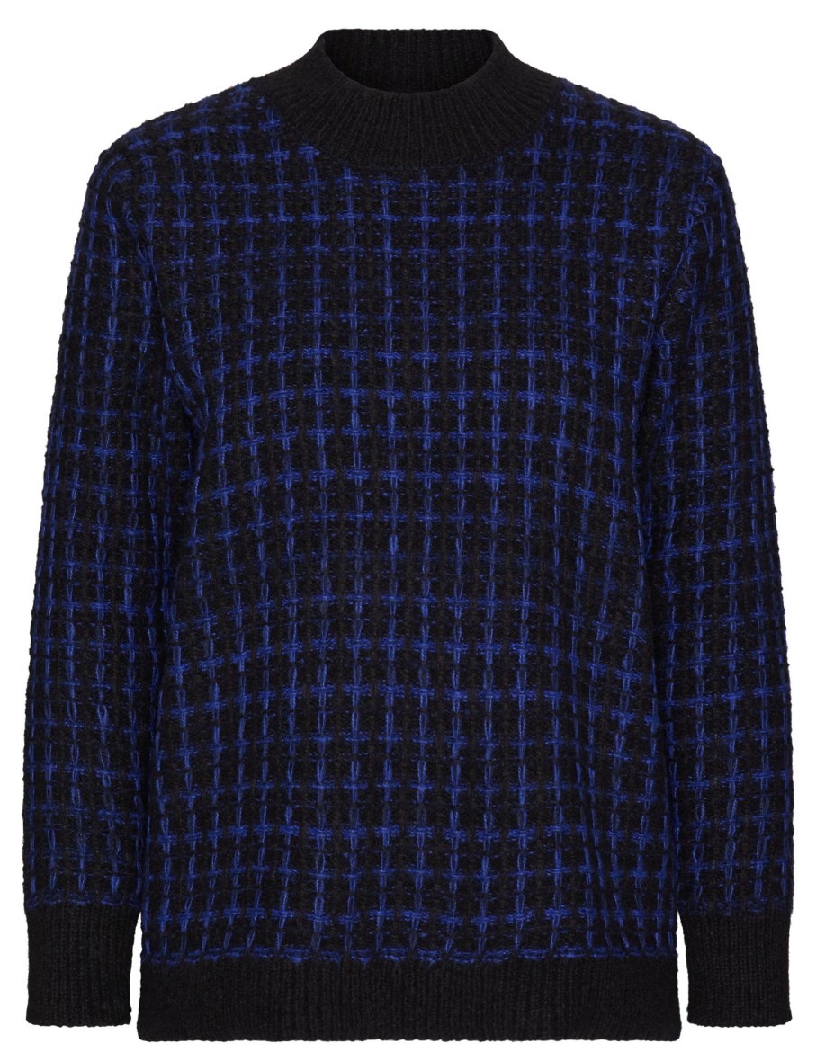 Knitwear WLane | W.Lane High Neck Rib Jumper