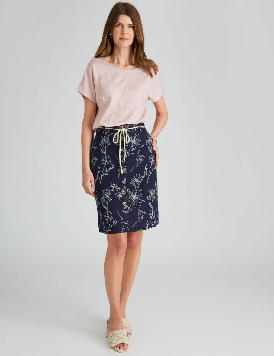 Tops WLane | W.Lane Star Linen Top