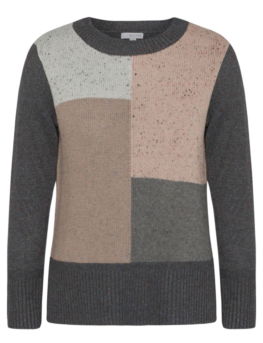 Knitwear WLane | W.Lane Colourblock Jumper