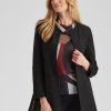 Outerwear NoniB | Noni B Suedette Size Zip Coat