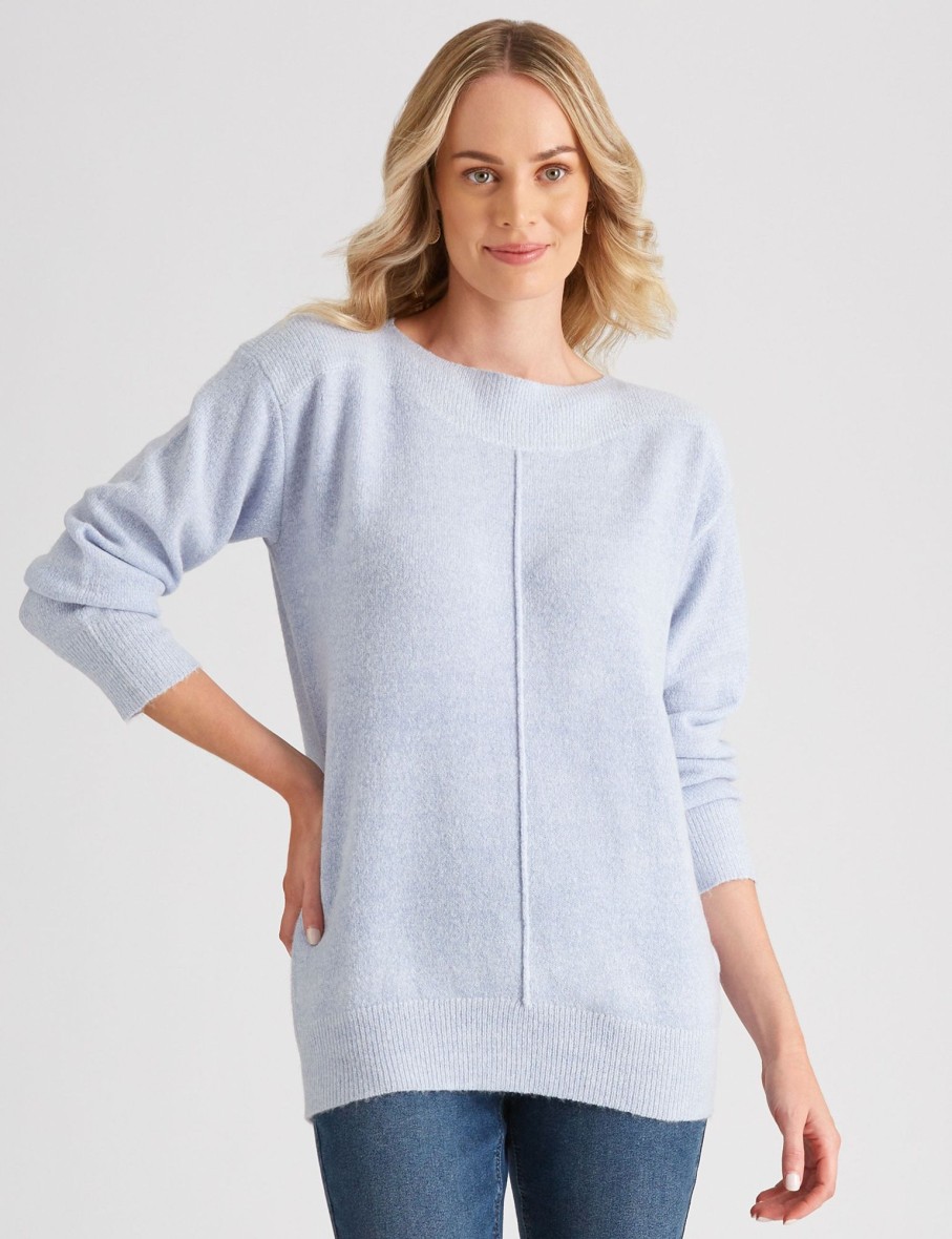 Knitwear Rivers | Rivers Seam Front Jumper