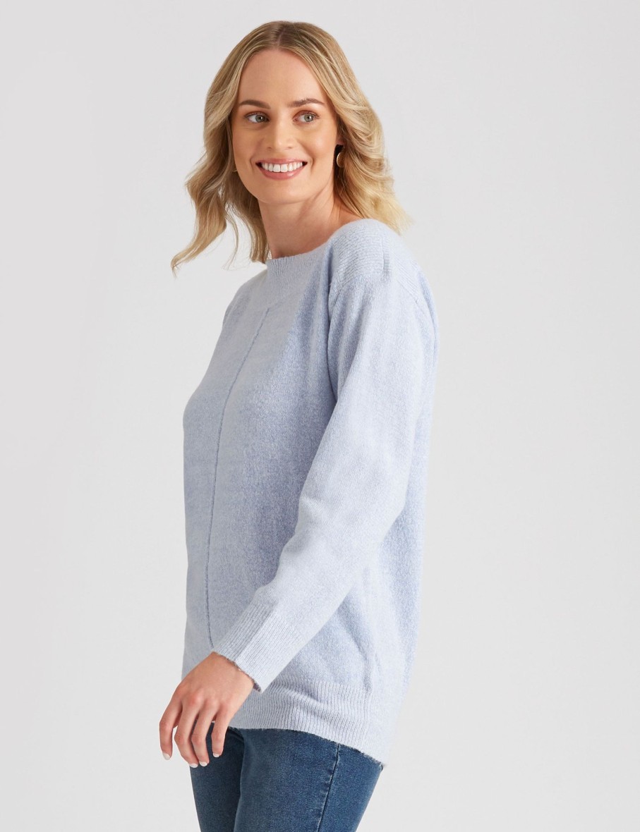 Knitwear Rivers | Rivers Seam Front Jumper