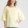 Tops WLane | W.Lane Flute Sleeve Top