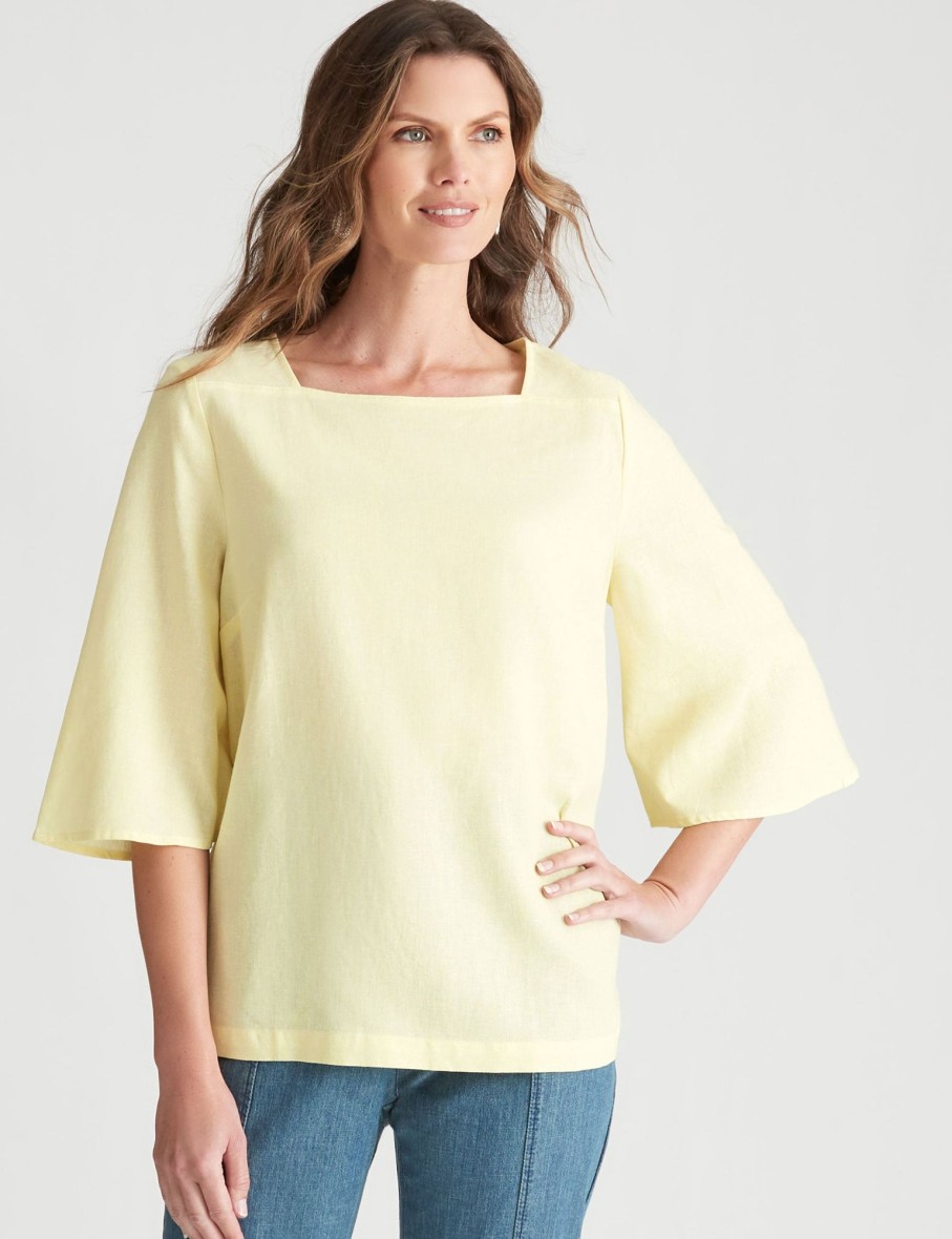 Tops WLane | W.Lane Flute Sleeve Top