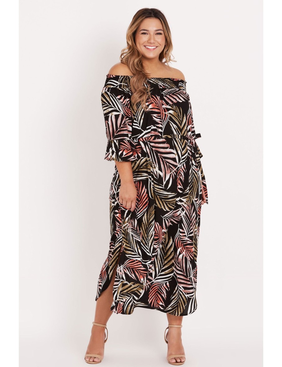 Dresses Beme | Beme Sunsent Palm Dress