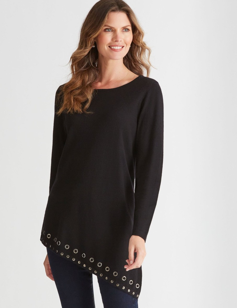 Knitwear WLane | W.Lane Eyelet Stud Tunic