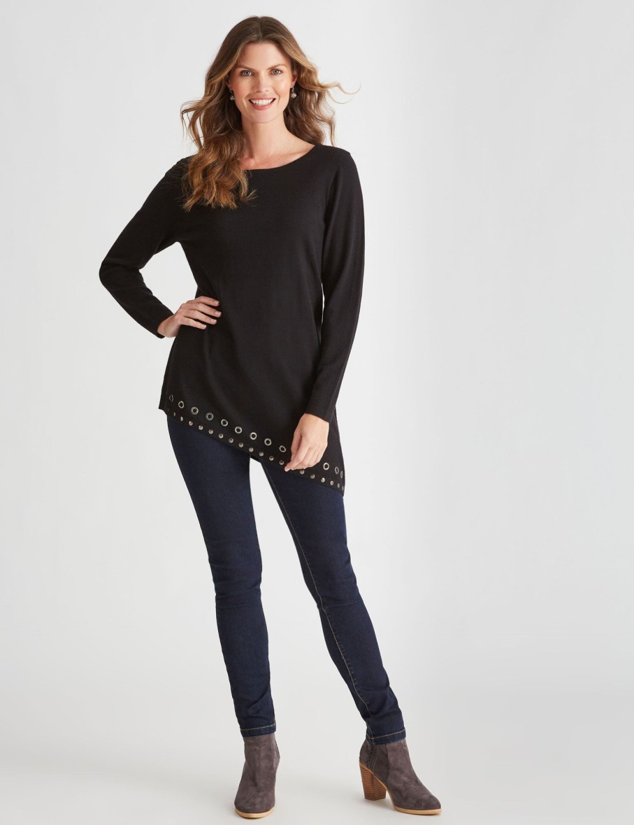 Knitwear WLane | W.Lane Eyelet Stud Tunic