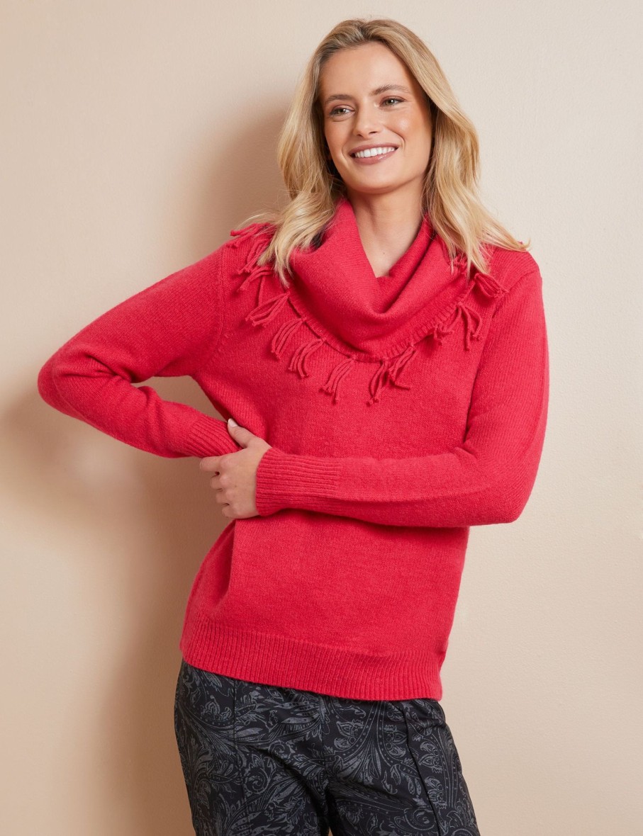 Knitwear WLane | W.Lane Fringe Jumper