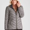 Outerwear NoniB | Nonib Cheetah Puffer Coat