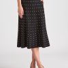 Bottoms LizJordan | Liz Jordan Knit A Line Skirt