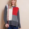 Knitwear WLane | W.Lane Colourblock Jumper