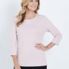 Tops NoniB | Marlie 3/4 Slv Rib Tee