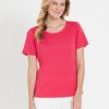 Tops NoniB | Noni B Short Sleeve Rib Top